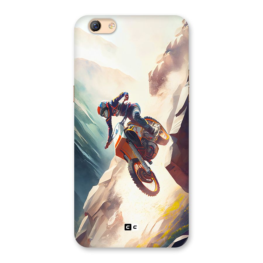 Mountain Biker Back Case for Oppo F3 Plus