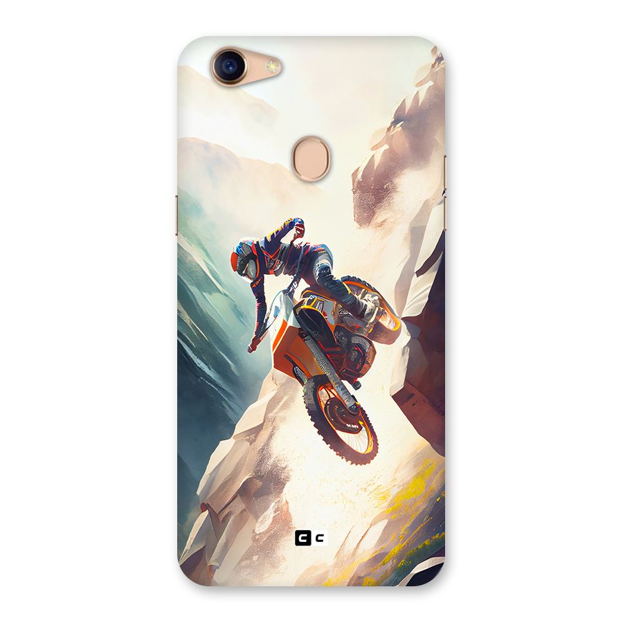 Mountain Biker Back Case for Oppo F5 Youth