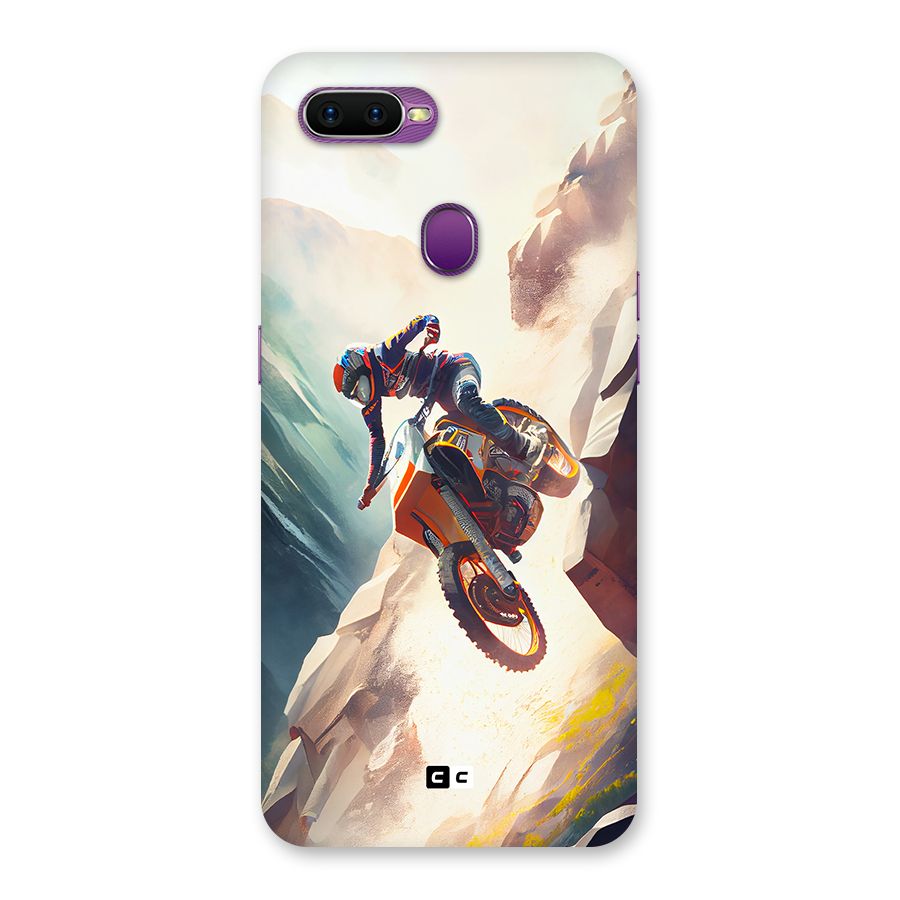 Mountain Biker Back Case for Oppo F9