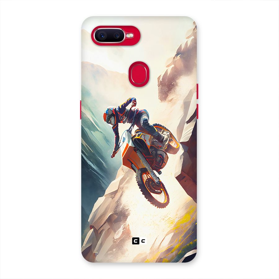 Mountain Biker Back Case for Oppo F9 Pro