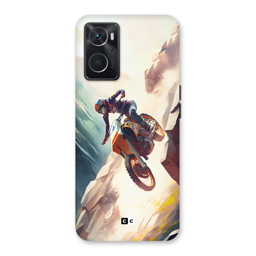 Mountain Biker Back Case for Oppo K10 4G