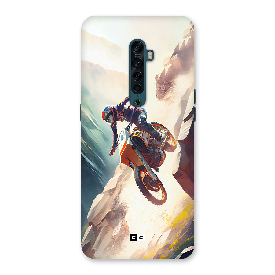Mountain Biker Back Case for Oppo Reno2