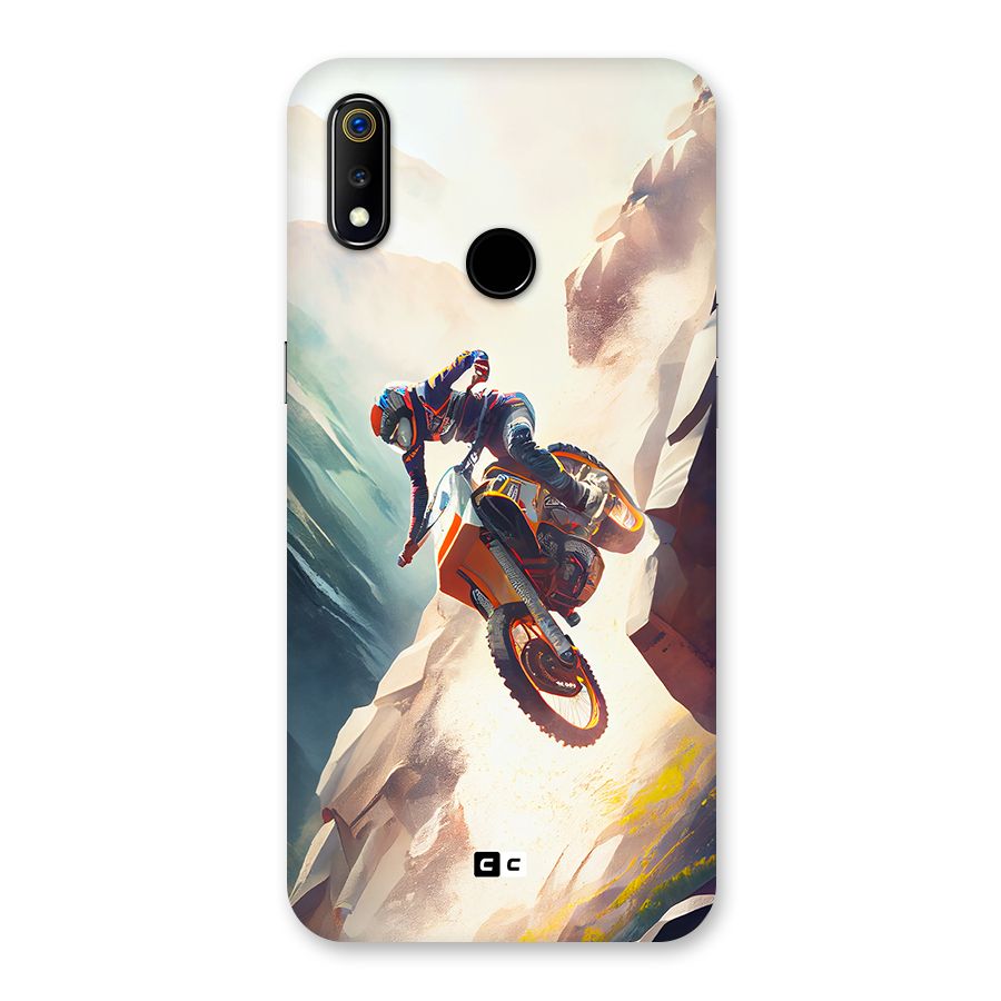 Mountain Biker Back Case for Realme 3