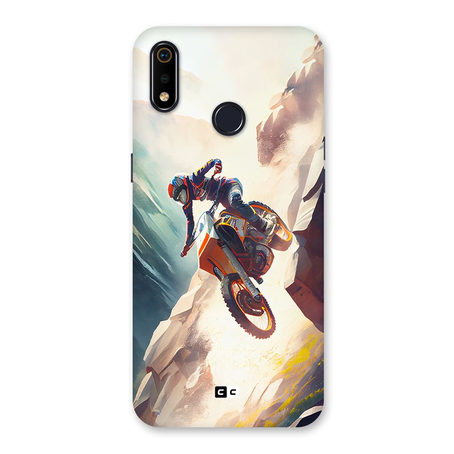 Mountain Biker Back Case for Realme 3i
