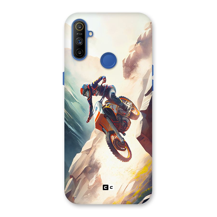 Mountain Biker Back Case for Realme Narzo 10A