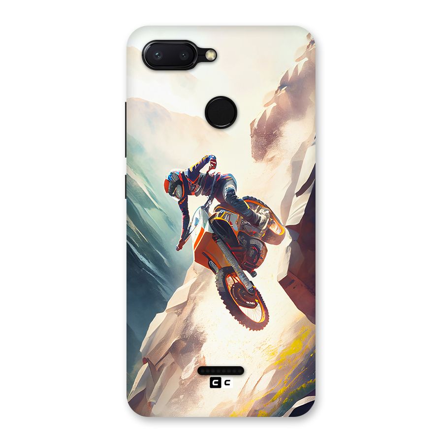 Mountain Biker Back Case for Redmi 6