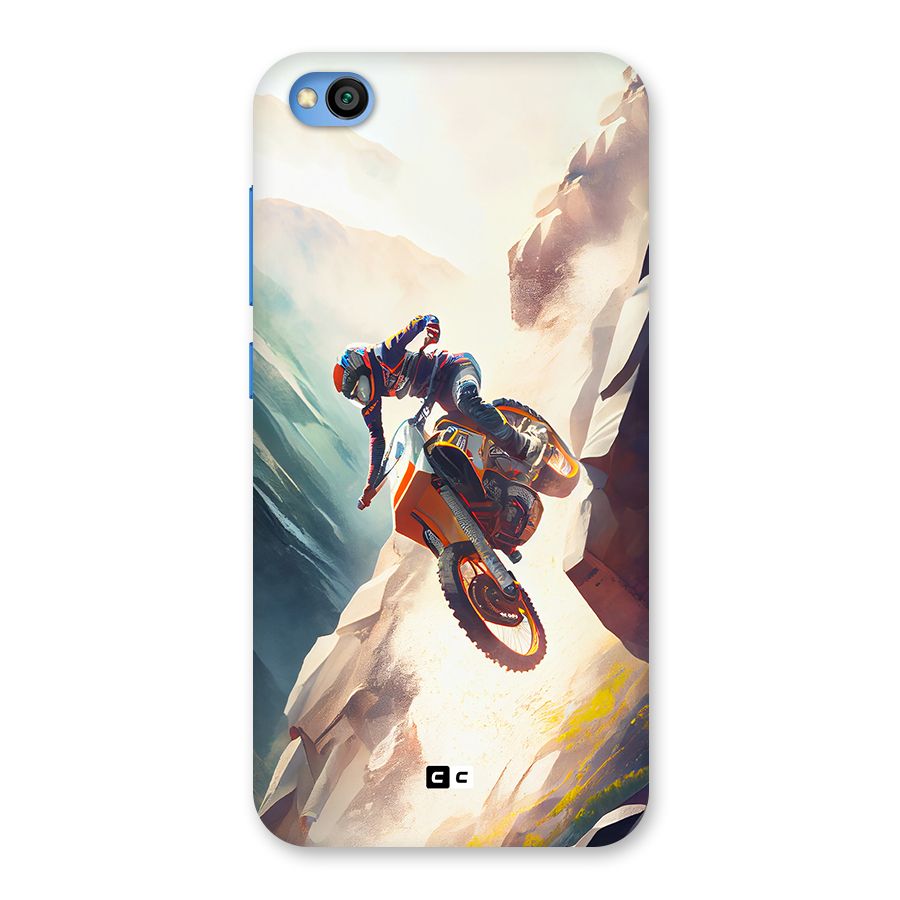 Mountain Biker Back Case for Redmi Go