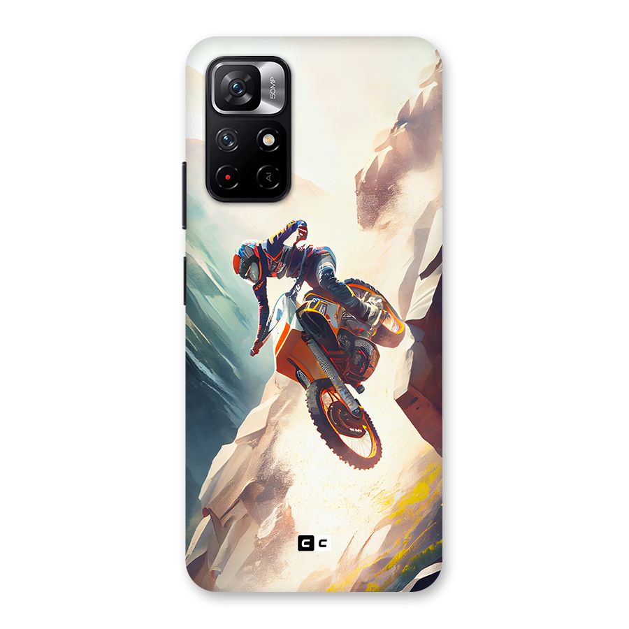 Mountain Biker Back Case for Redmi Note 11T 5G