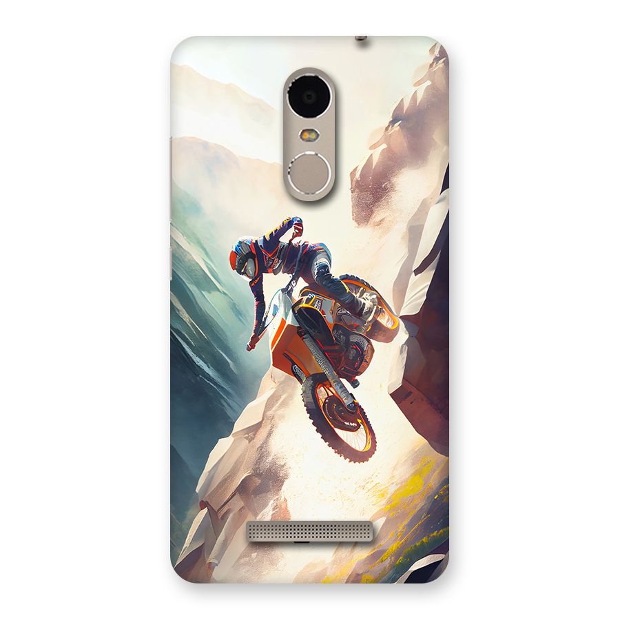 Mountain Biker Back Case for Redmi Note 3