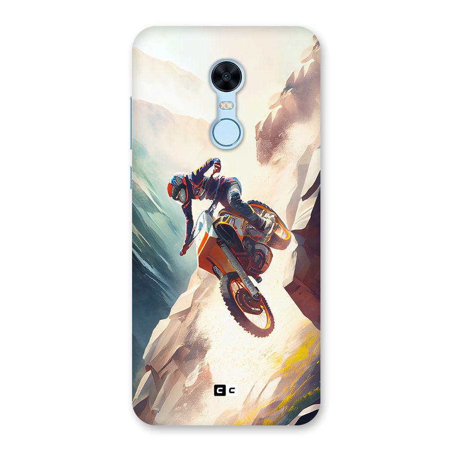 Mountain Biker Back Case for Redmi Note 5