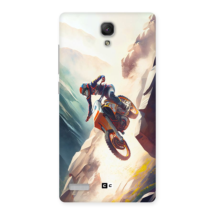 Mountain Biker Back Case for Redmi Note Prime
