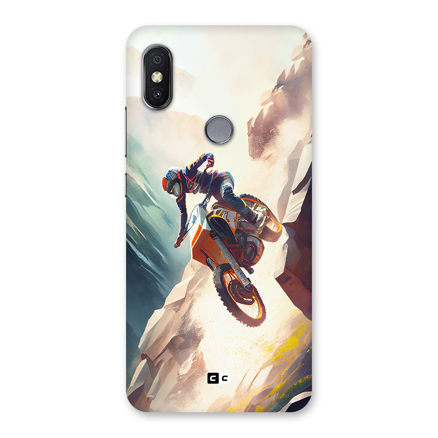 Mountain Biker Back Case for Redmi Y2