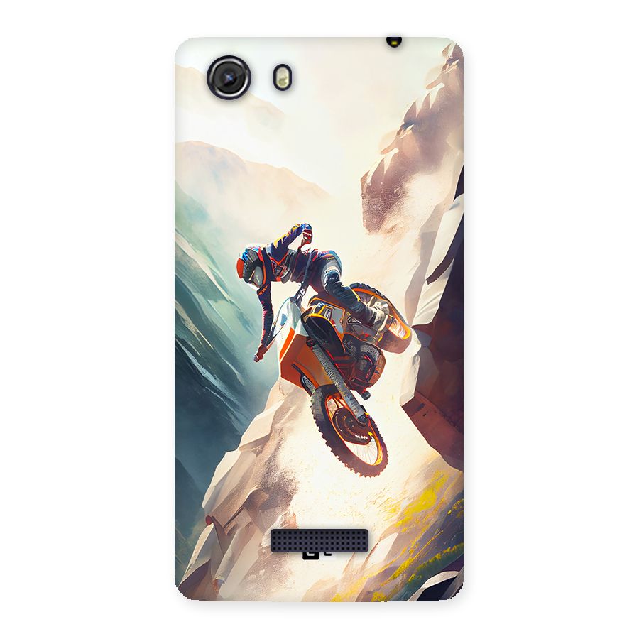 Mountain Biker Back Case for Unite 3