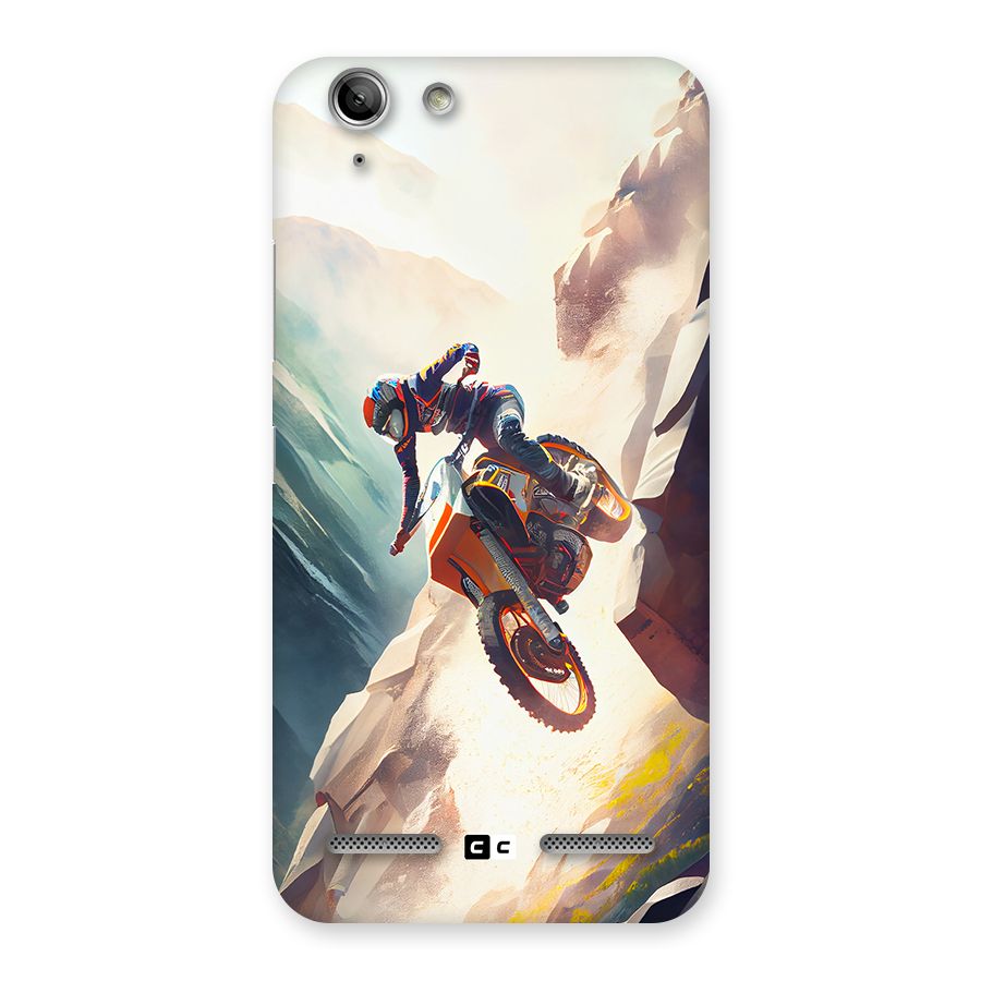 Mountain Biker Back Case for Vibe K5 Plus