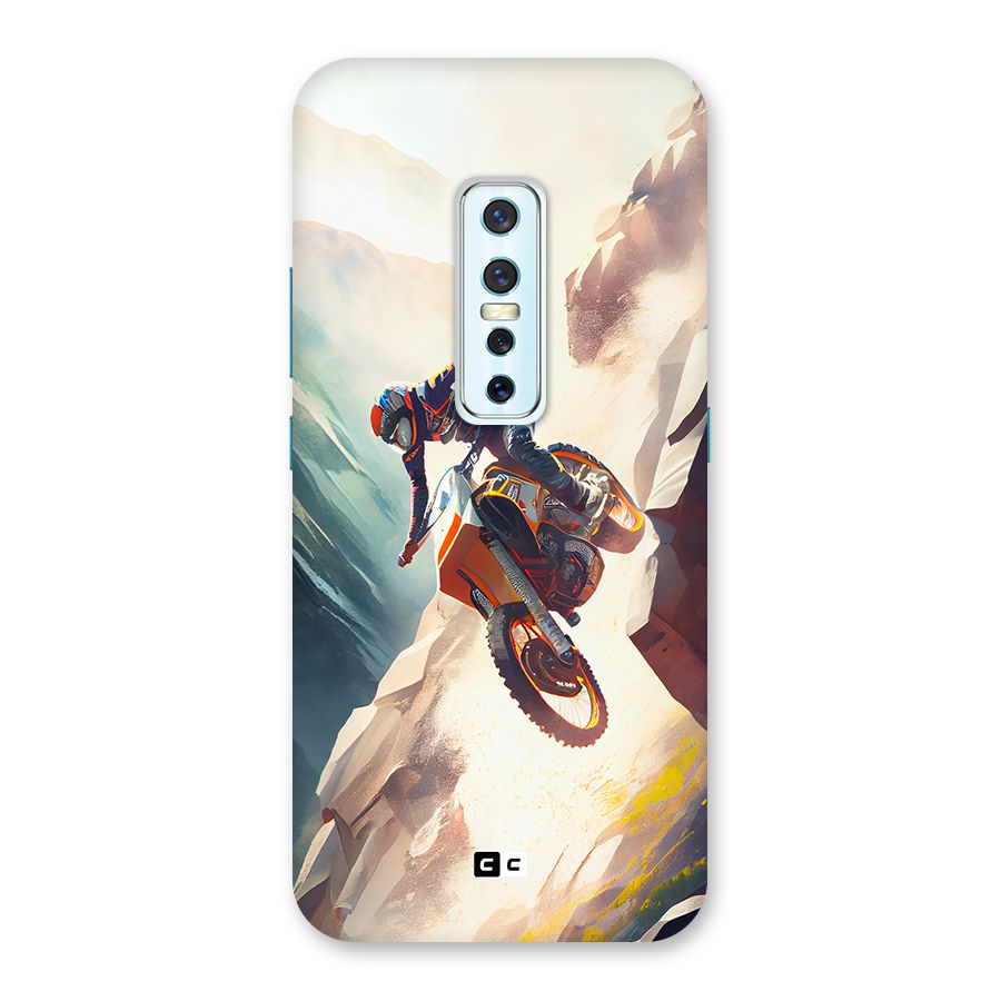 Mountain Biker Back Case for Vivo V17 Pro
