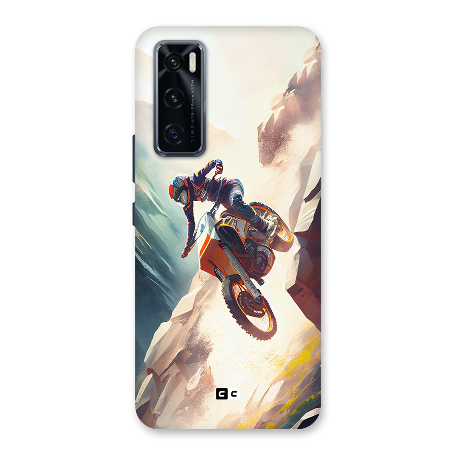 Mountain Biker Back Case for Vivo V20 SE