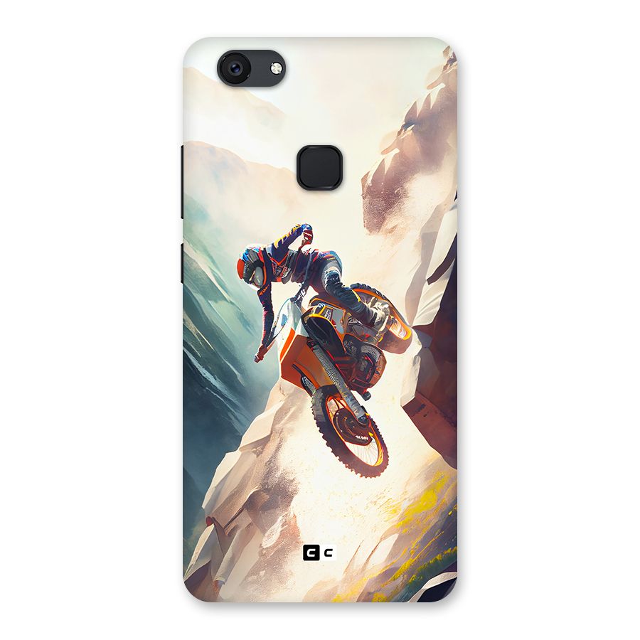 Mountain Biker Back Case for Vivo V7 Plus