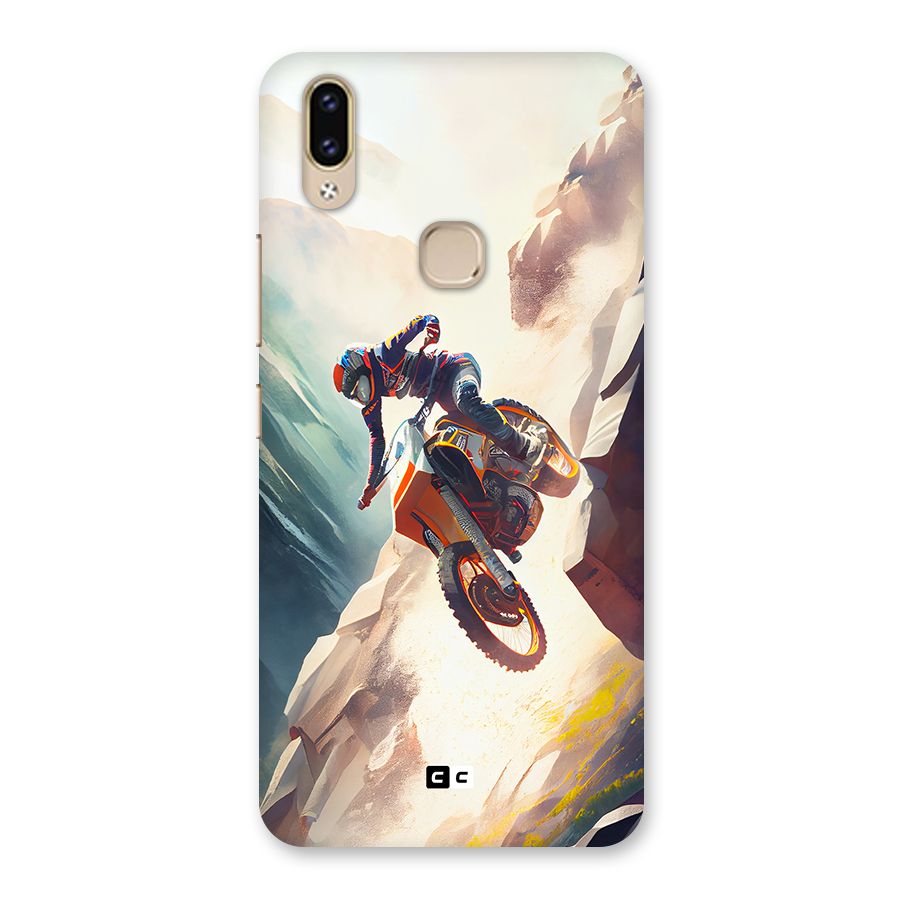 Mountain Biker Back Case for Vivo V9 Youth
