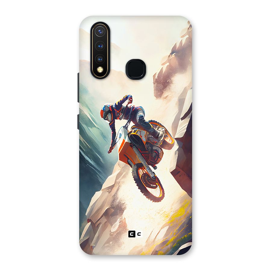 Mountain Biker Back Case for Vivo Y19
