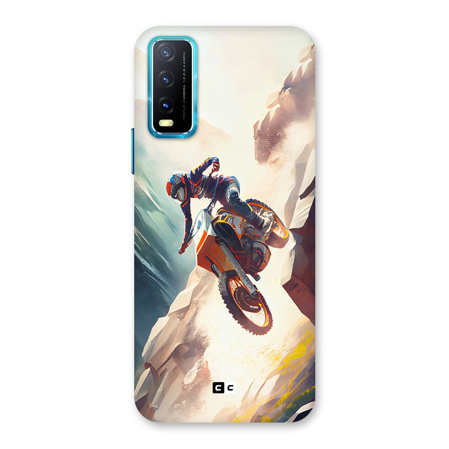 Mountain Biker Back Case for Vivo Y20A