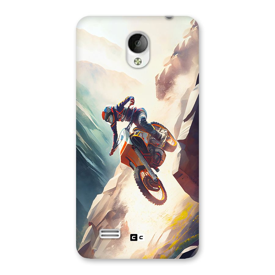 Mountain Biker Back Case for Vivo Y21