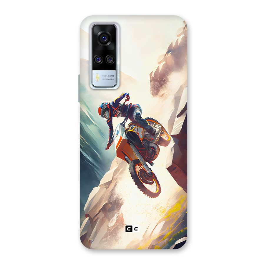 Mountain Biker Back Case for Vivo Y31