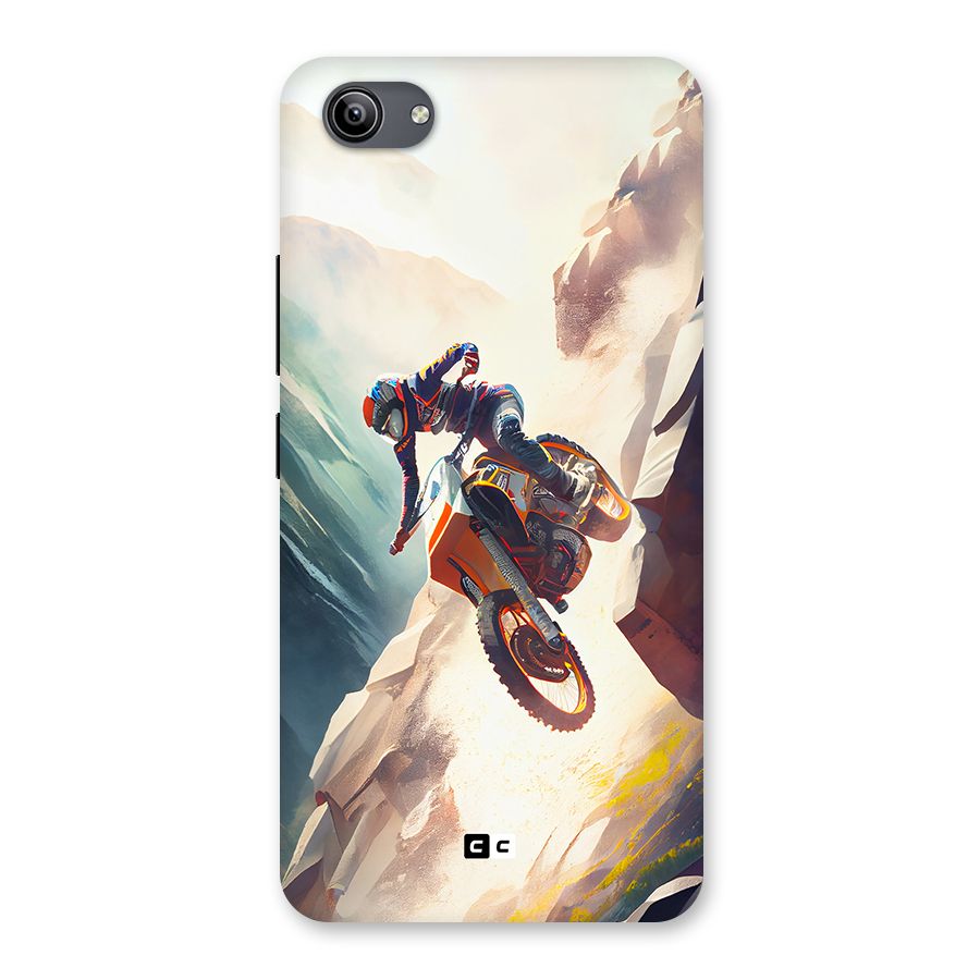 Mountain Biker Back Case for Vivo Y81i