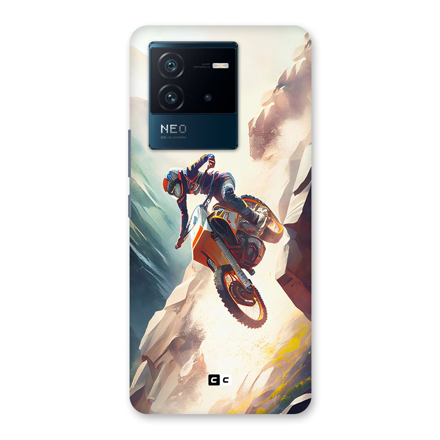 Mountain Biker Back Case for Vivo iQOO Neo 6 5G