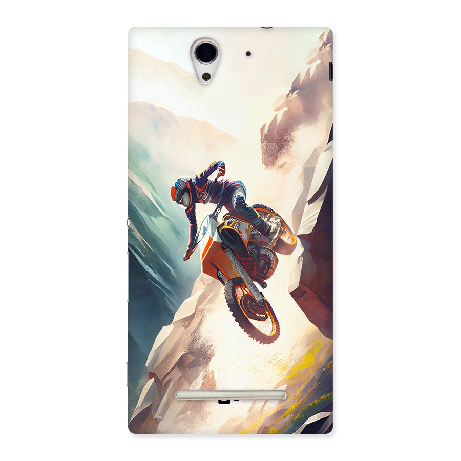 Mountain Biker Back Case for Xperia C3