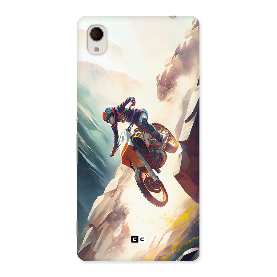 Mountain Biker Back Case for Xperia M4