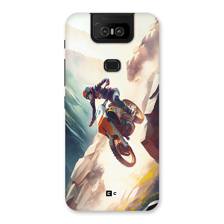 Mountain Biker Back Case for Zenfone 6z