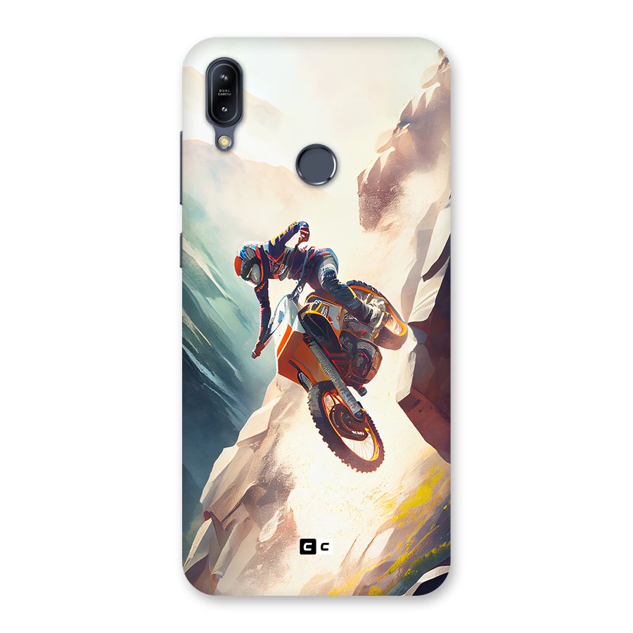 Mountain Biker Back Case for Zenfone Max M2