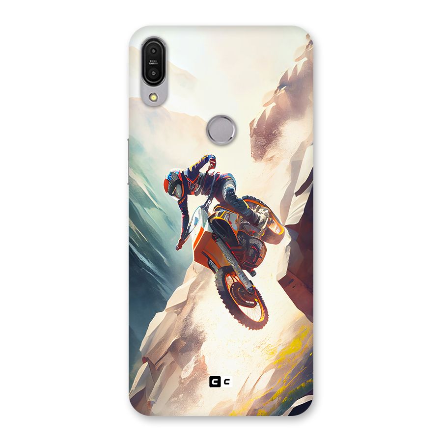 Mountain Biker Back Case for Zenfone Max Pro M1