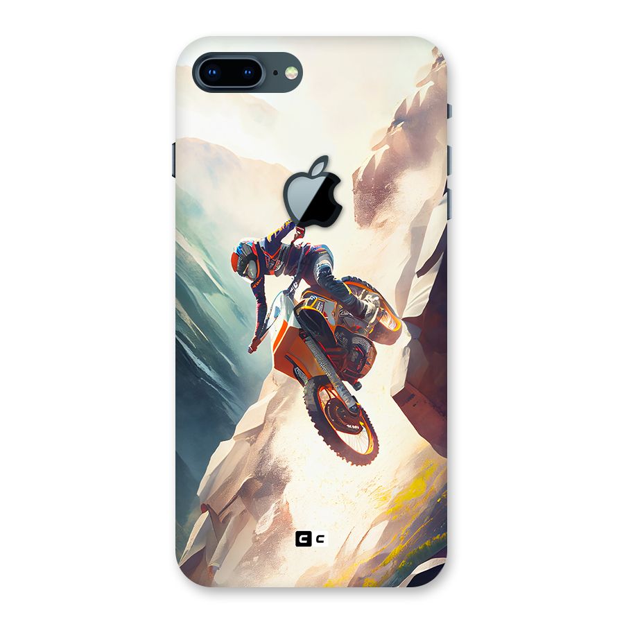 Mountain Biker Back Case for iPhone 7 Plus Apple Cut