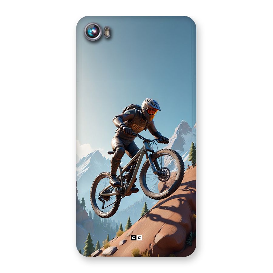 Mountain Rider Back Case for Canvas Fire 4 (A107)