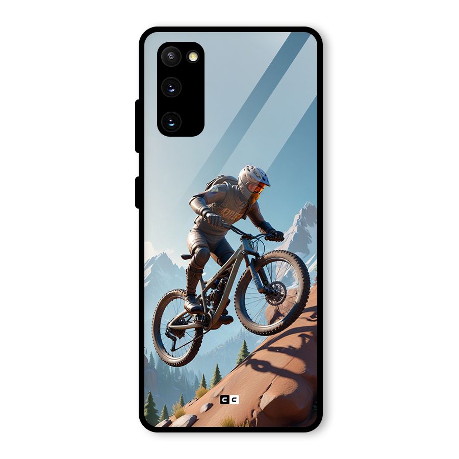 Mountain Rider Glass Back Case for Galaxy S20 FE