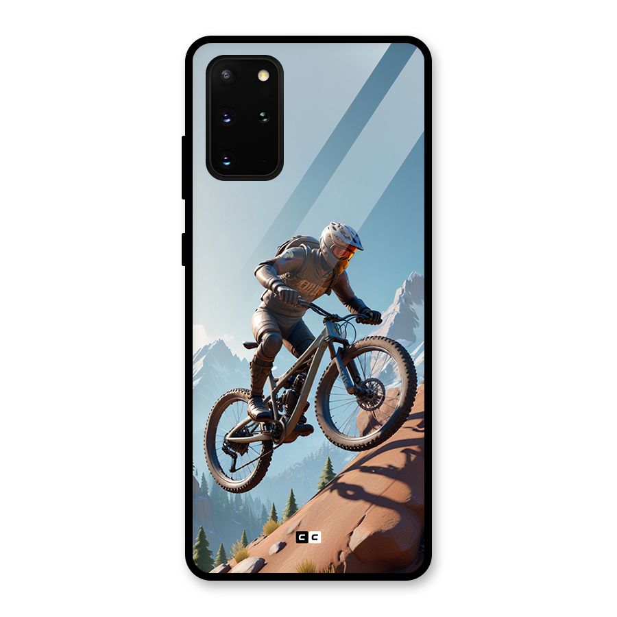 Mountain Rider Glass Back Case for Galaxy S20 Plus