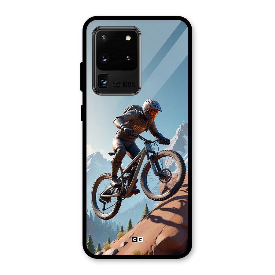 Mountain Rider Glass Back Case for Galaxy S20 Ultra