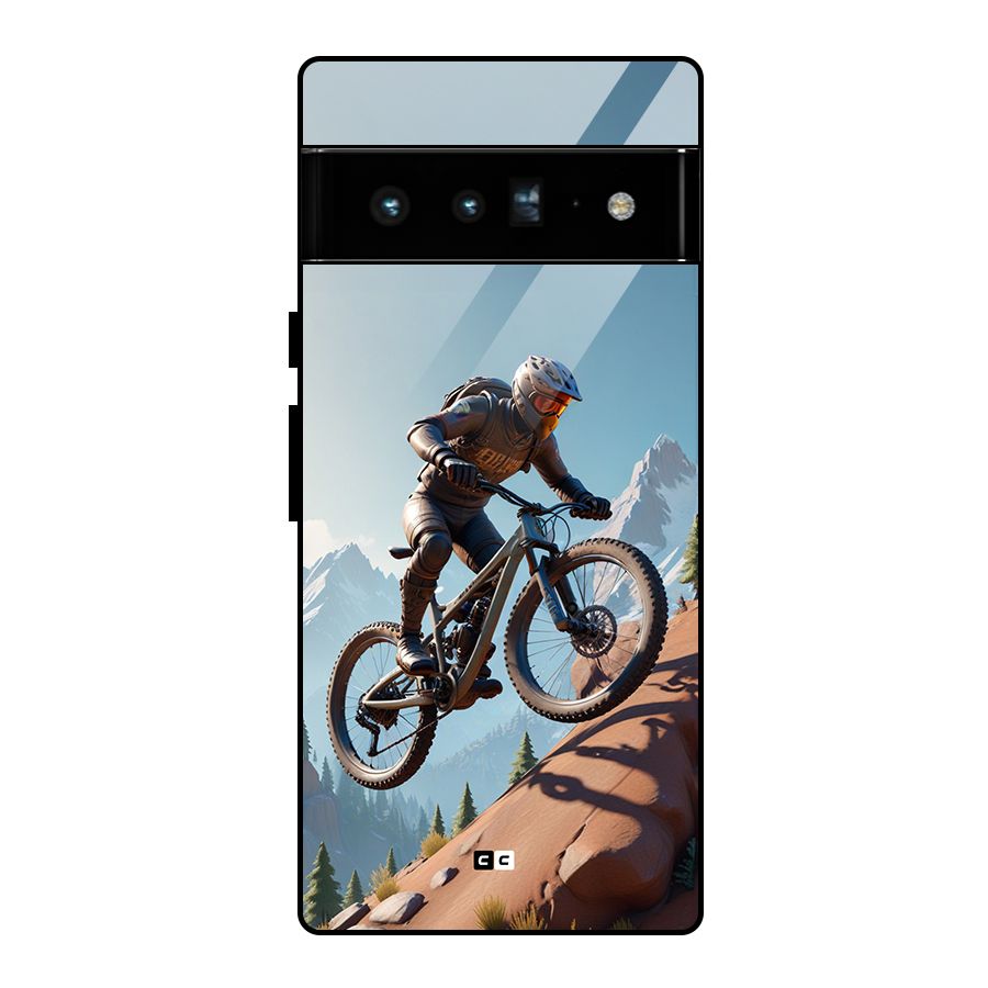 Mountain Rider Glass Back Case for Google Pixel 6 Pro