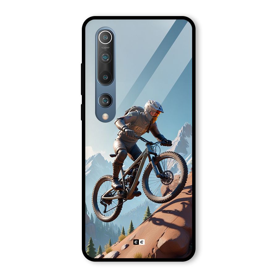 Mountain Rider Glass Back Case for Mi 10