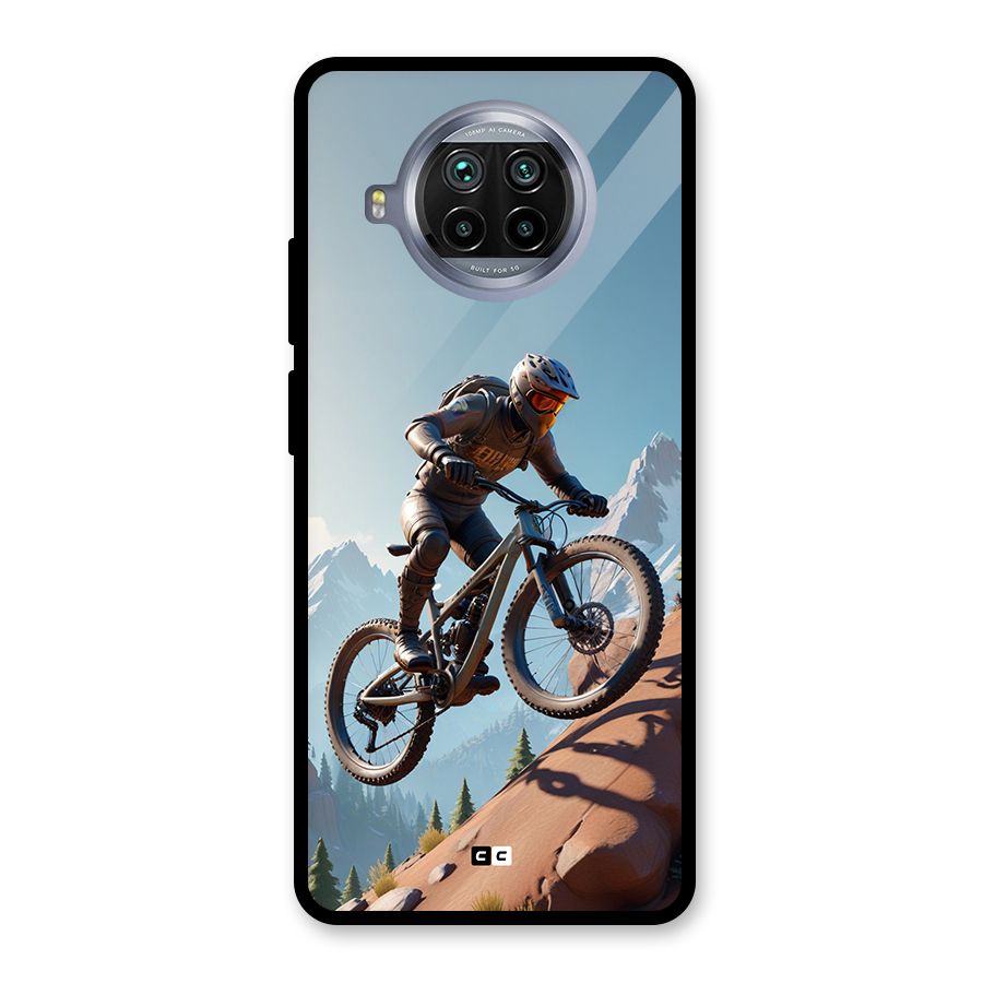 Mountain Rider Glass Back Case for Mi 10i