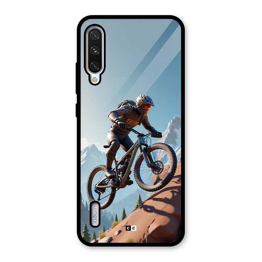 Mountain Rider Glass Back Case for Mi A3