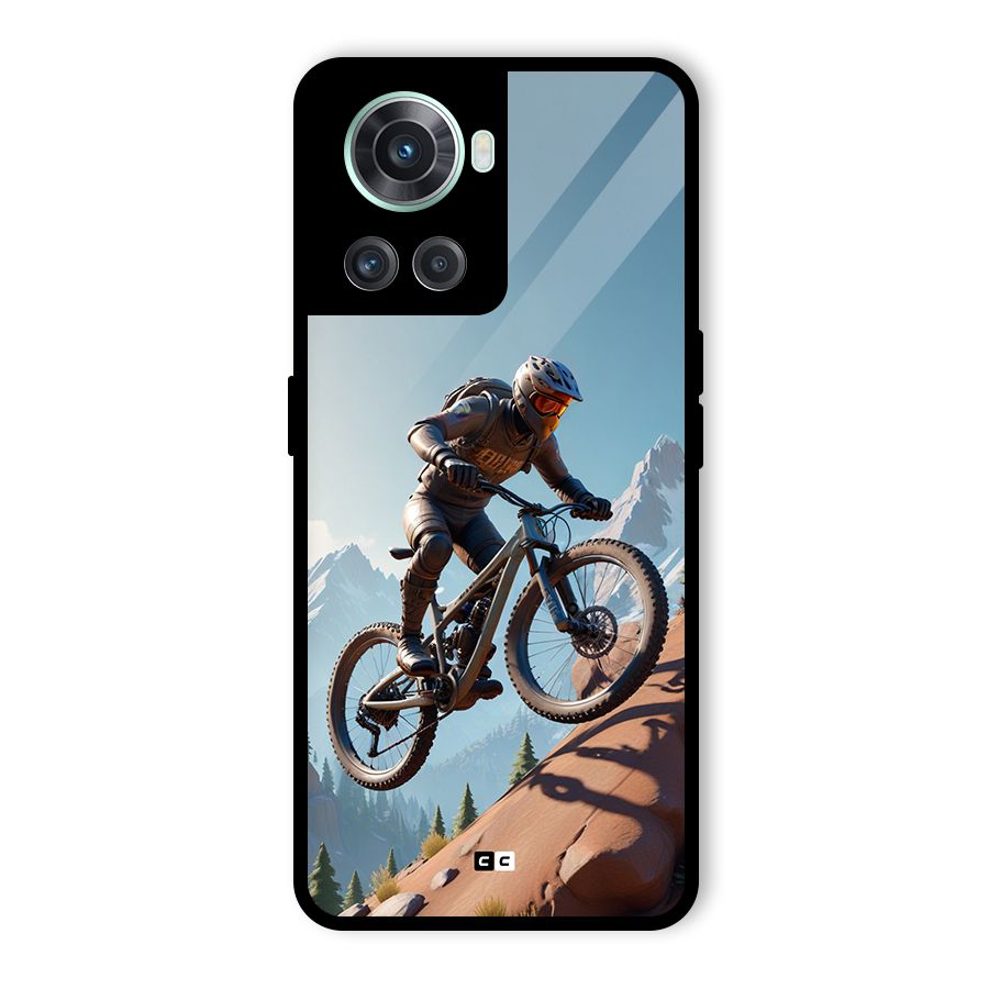 Mountain Rider Glass Back Case for OnePlus 10R