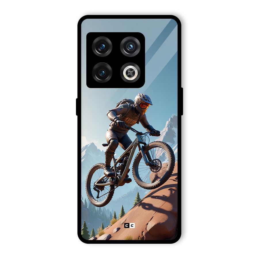 Mountain Rider Glass Back Case for OnePlus 10 Pro 5G