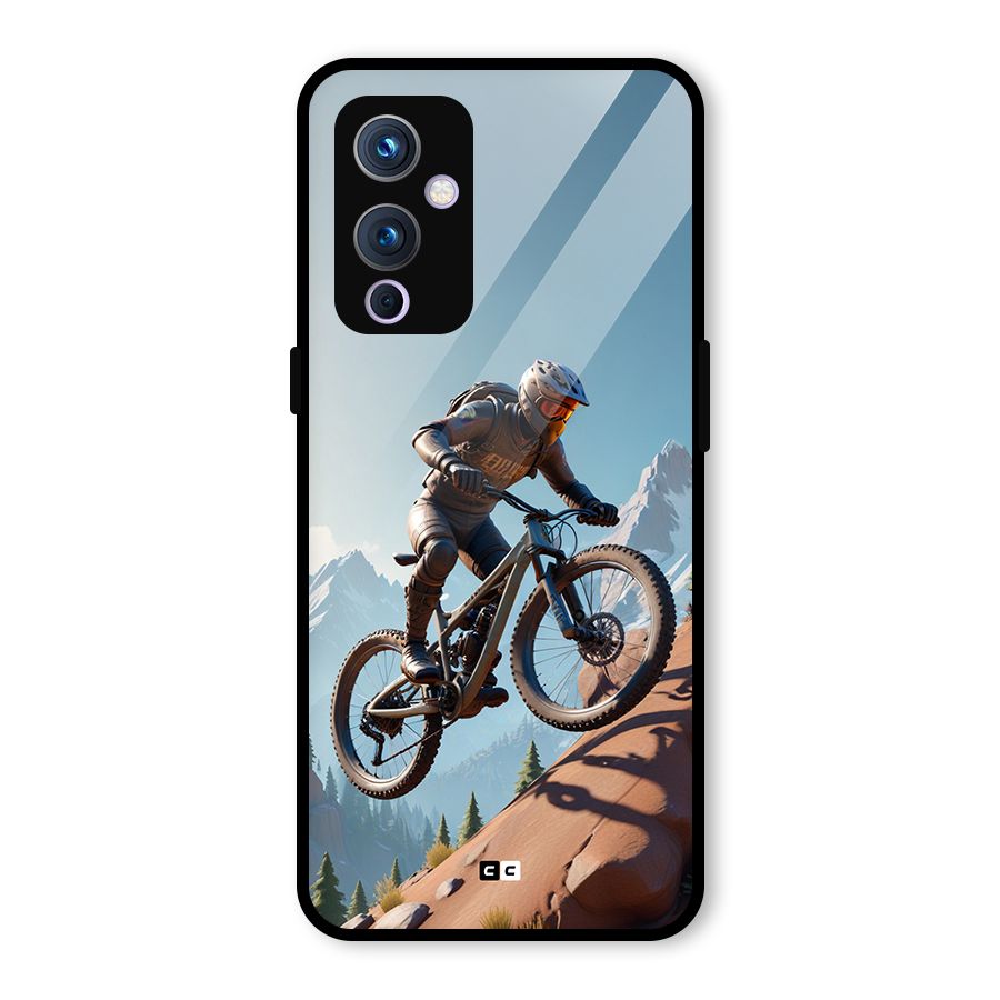 Mountain Rider Glass Back Case for OnePlus 9