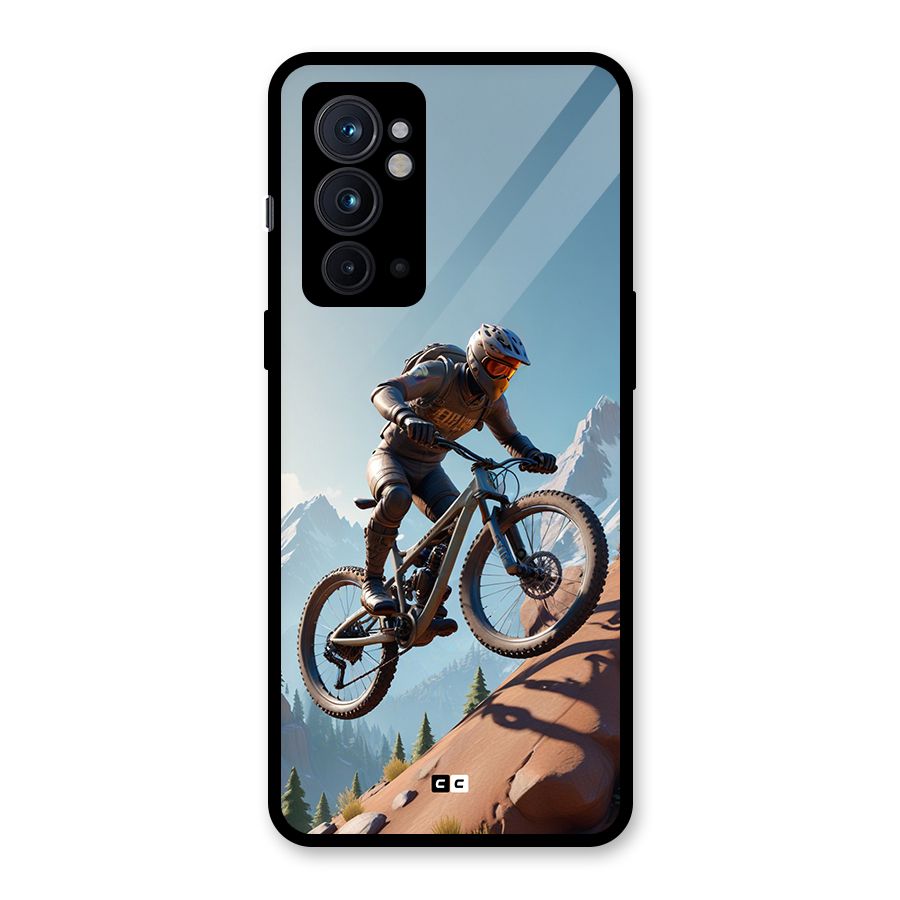 Mountain Rider Glass Back Case for OnePlus 9RT 5G