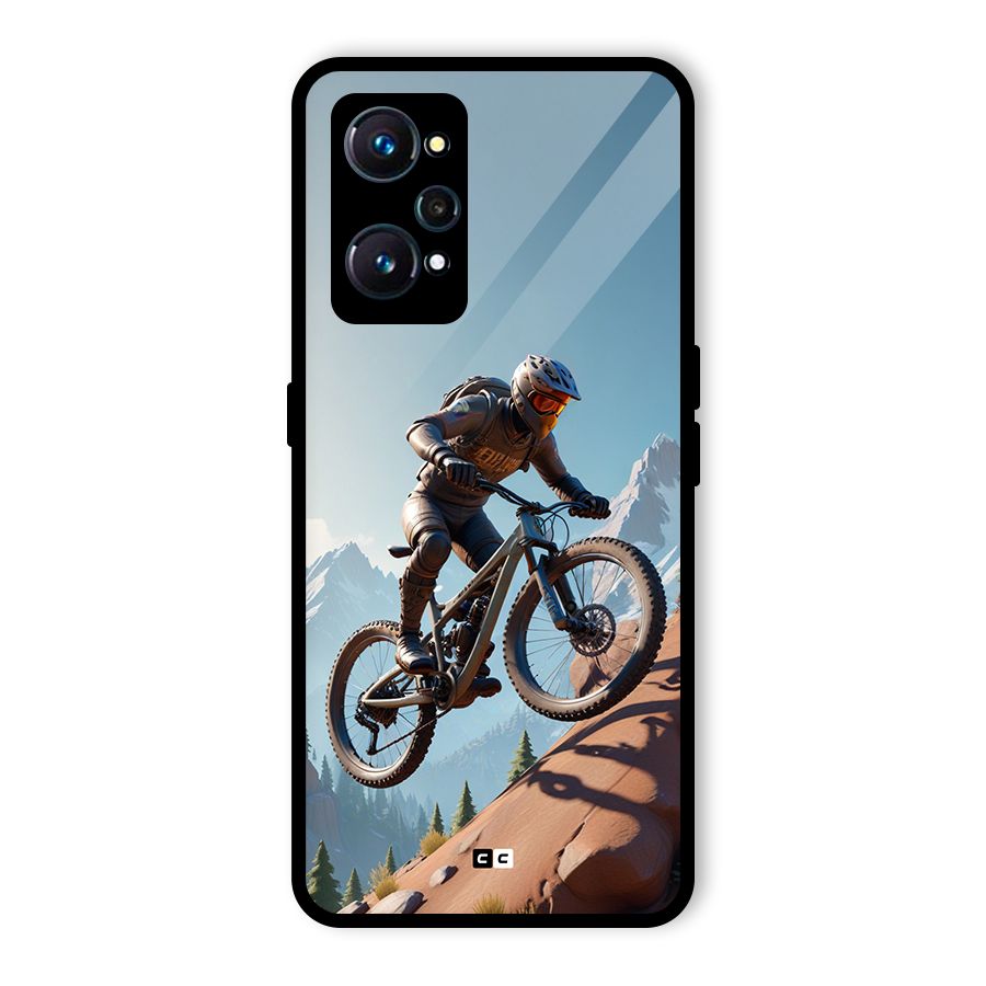 Mountain Rider Glass Back Case for Realme GT 2