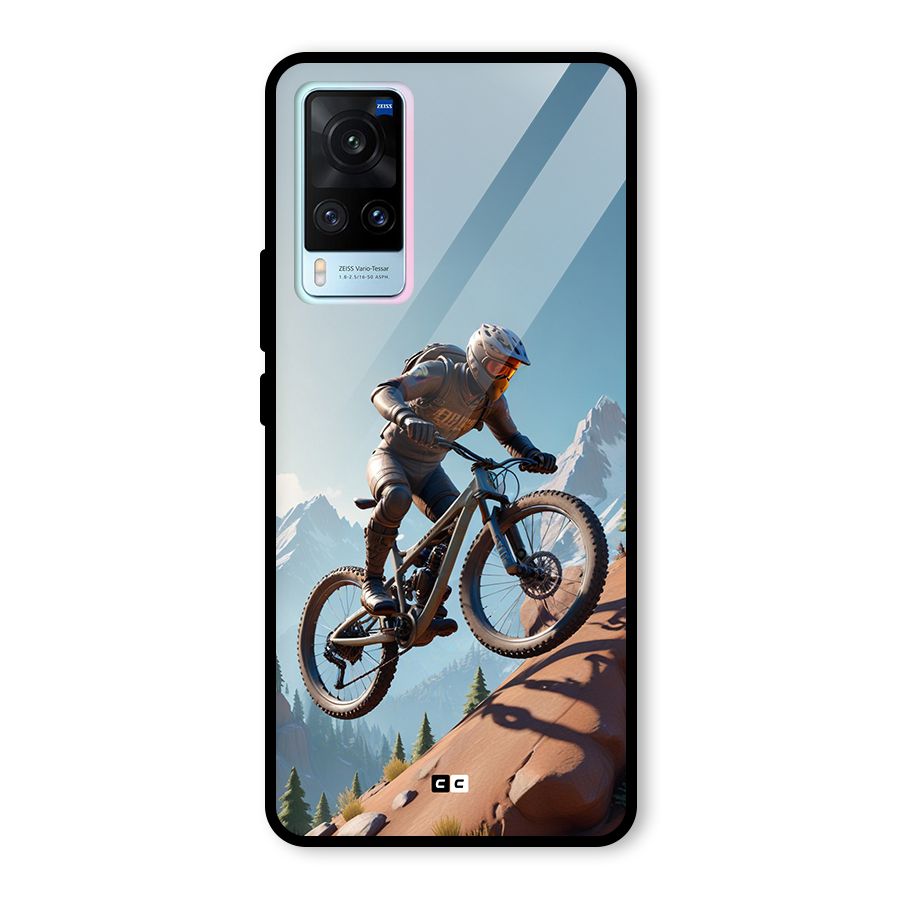 Mountain Rider Glass Back Case for Vivo X60