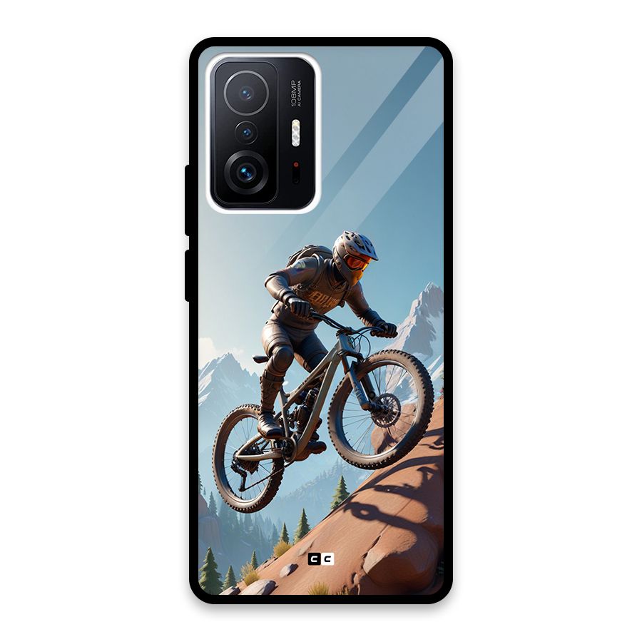 Mountain Rider Glass Back Case for Xiaomi 11T Pro