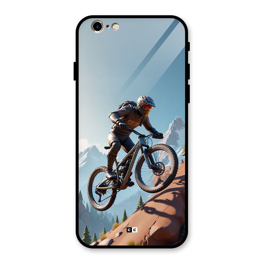 Mountain Rider Glass Back Case for iPhone 6 6S
